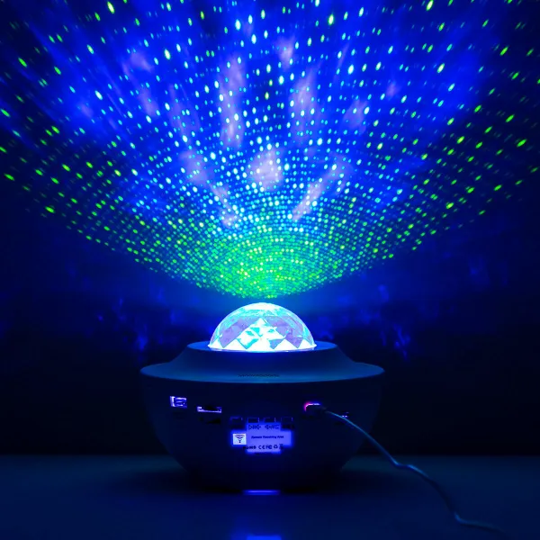 InnovaGoods LED hvězdný projektor s reproduktorem Sedlay