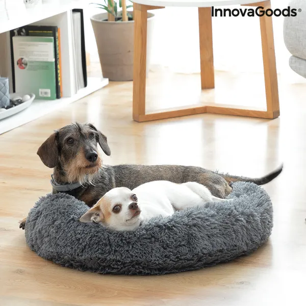 InnovaGoods Antistresová postýlka pro domácí zvířata Bepess O 60 cm