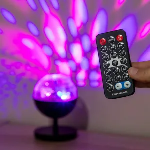 InnovaGoods Dobíjecí projektor LED s reproduktorem Istarlyt