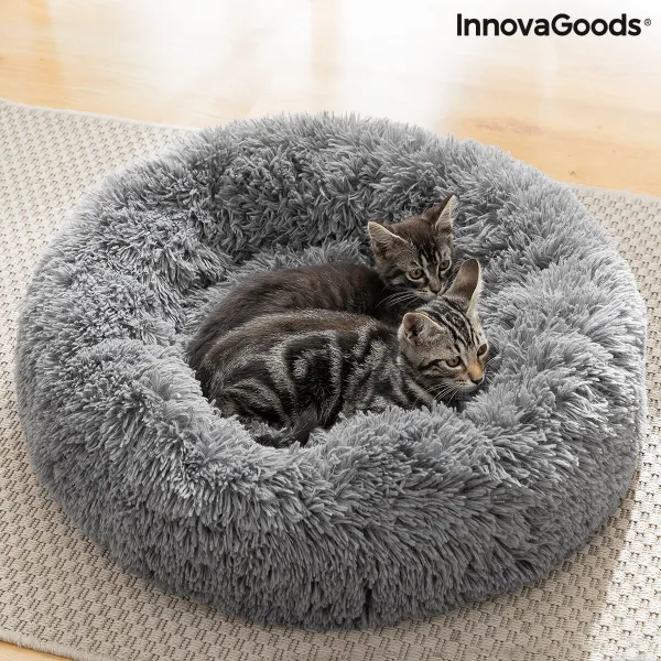 InnovaGoods Antistresová postýlka pro domácí zvířata Bepess O 60 cm