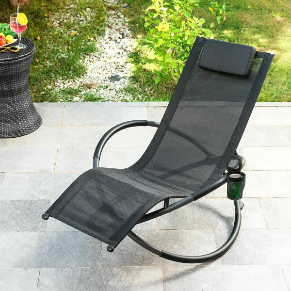 InnovaGoods Skládací houpací lehátko Rockorb