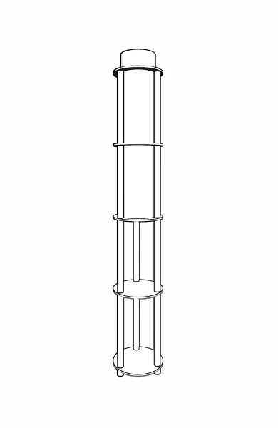 Opviq Stojacia lampa KS-11107 orech