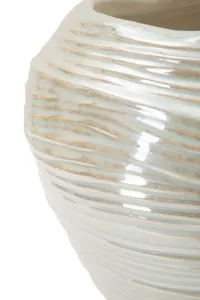 Mauro Ferretti Váza Roundy 22 cm perleťová