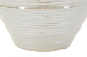 Mauro Ferretti Váza Roundy 22 cm perleťová