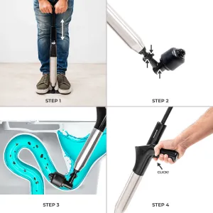 InnovaGoods Pneumatický zvon na odpady Jetpro