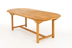 Doppler TAMAN DORSET FSC®, rozkladací stôl 240/300, 8+1