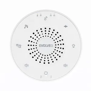 EVOLVEO Nubiloo – uspávací modul s bílým šumem, ukolébavkami a barevným světlem na dobrou noc