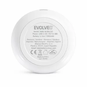 EVOLVEO Nubiloo – uspávací modul s bílým šumem, ukolébavkami a barevným světlem na dobrou noc