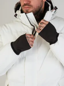 Pánska bunda CIPO & BAXX CM228 WHITE Farba: Biela, Konfekčná veľkosť: M