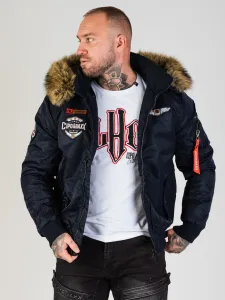 Pánska bunda CIPO & BAXX CM229 NAVYBLUE Farba: Tmavomodrá, Konfekčná veľkosť: M