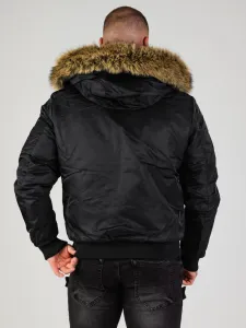 Pánska bunda CIPO & BAXX CM229 BLACK Farba: Čierna, Konfekčná veľkosť: M
