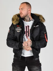 Pánska bunda CIPO & BAXX CM229 BLACK Farba: Čierna, Konfekčná veľkosť: M