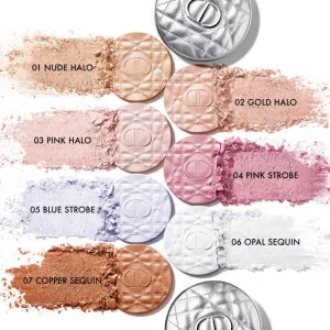 DIOR Dior Forever Glow Luminizer rozjasňovač s kyselinou hyalurónovou odtieň 05 Blue Strobe 6 g