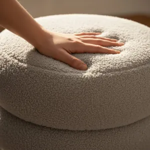 Ak furniture Taburet Snuggo I moka
