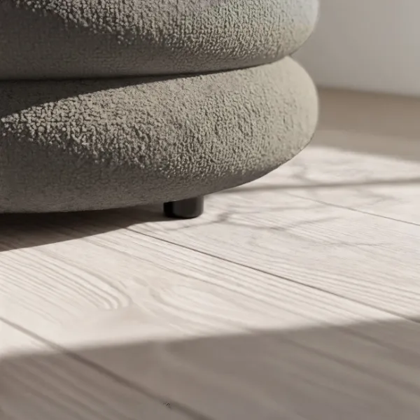 Ak furniture Taburet Puffo I moka