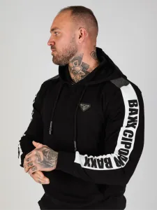 Pánska tepláková súprava CIPO & BAXX CLR162 BLACK Farba: Čierna, Konfekčná veľkosť: L