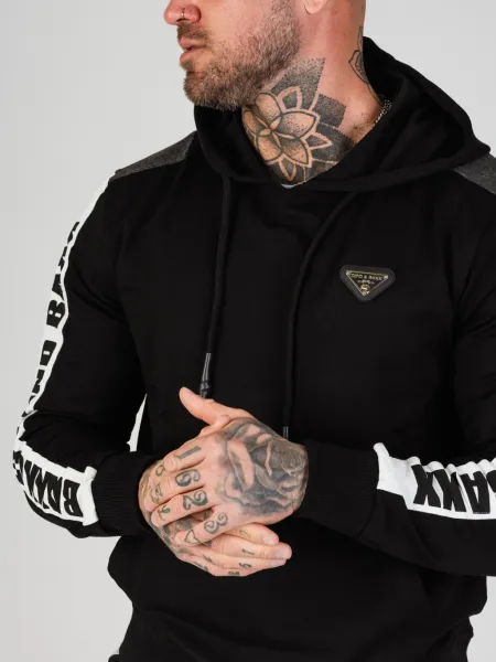 Pánska tepláková súprava CIPO & BAXX CLR162 BLACK Farba: Čierna, Konfekčná veľkosť: L