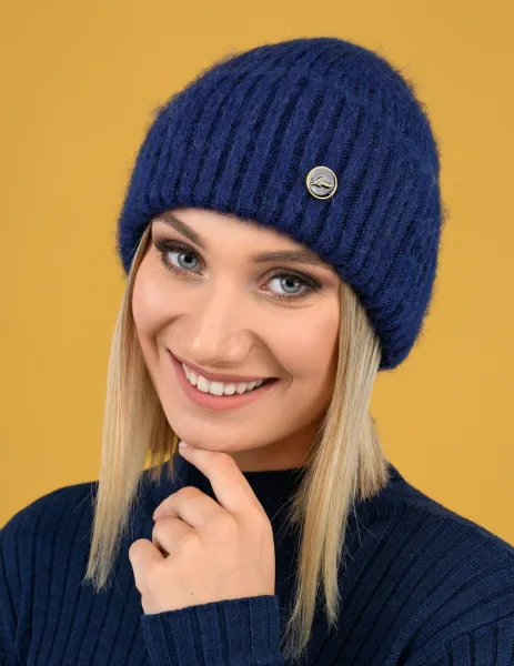 Dámska mohérová čiapka Sheila LEMA Farba: Ecru