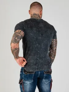 Pánske tričko CIPO & BAXX CT504 ANTRACITE Farba: Antracit, Konfekčná veľkosť: M