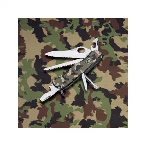 Nôž zatvárací multifunkčný VICTORINOX 0.8463.MW94 Trailmaster one hand, maskáčový - 111mm