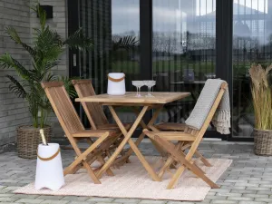 Oviedo Teak jedálenský stôl 120x80 cm
