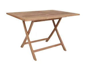 Oviedo Teak jedálenský stôl 120x80 cm