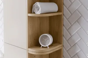 ArtCom Vysoká skrinka ASTER Green ASG 2SP/2URSM