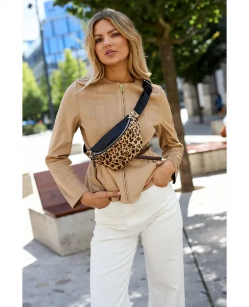Beltimore Leopardia ľadvinka – štýlová crossbody kabelka so zvieracím vzorom Farba: Leopard