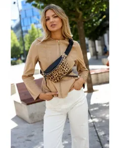 Beltimore Leopardia ľadvinka – štýlová crossbody kabelka so zvieracím vzorom Farba: Leopard