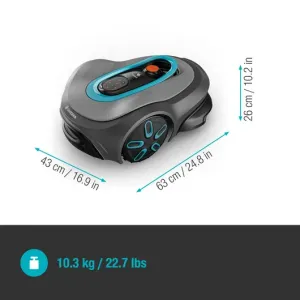 Robotická kosačka Gardena SILENO max 800