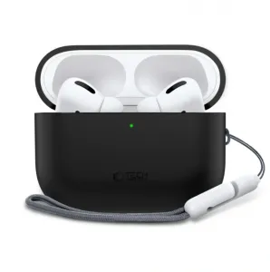 Tech-Protect Silikónové puzdro, Apple AirPods Pro 3, čierne