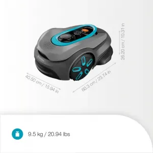 Gardena Robotická kosačka smart SILENO sense 400 m²