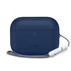 Tech-Protect Silikónové puzdro, Apple AirPods Pro 3, modré
