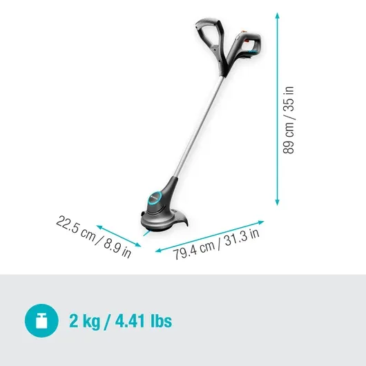 Gardena Akumulátorový trimmer SmallCut 23/18V - bez akumulátora