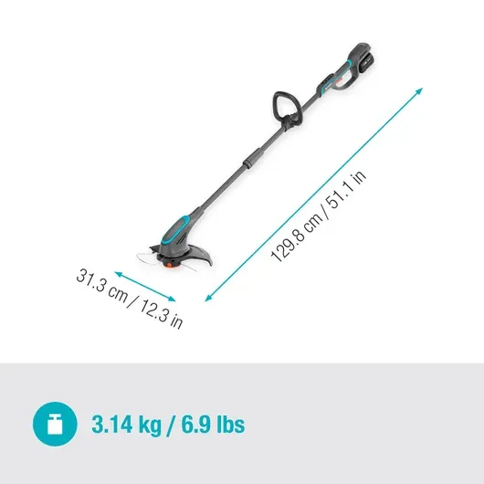 Gardena Výkonný vyžínač na trávu PowerTrim 30 18V Solo