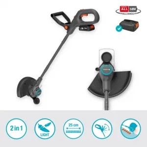 Gardena EasyTrim 25 18V Set 2.0 Ah vyžínač trávy s akumulátorom 18V P4A