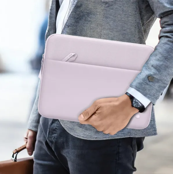 TECH-PROTECT Puzdro na notebook 15-16", Ružové