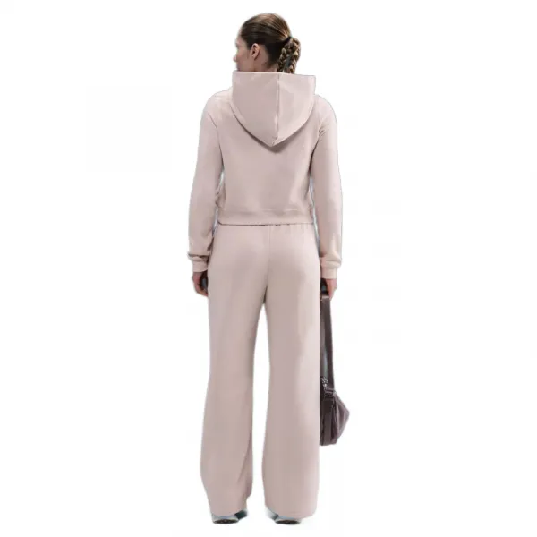 Dámska mikina s kapucňou NIKE W NSW PHNX FLC SHRUNKEN HOODIE SILT RED