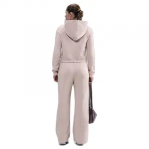 Dámska mikina s kapucňou NIKE W NSW PHNX FLC SHRUNKEN HOODIE SILT RED