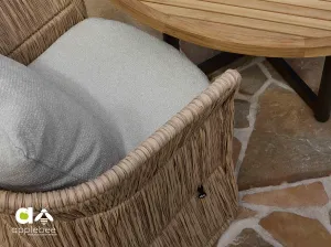 Gili jedálenská stolička krémová