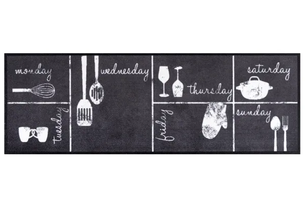 Predložka do kuchyne COOK&WASH Week Calendar 50x150 cm