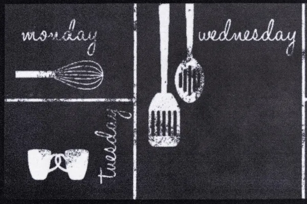 Predložka do kuchyne COOK&WASH Week Calendar 50x150 cm