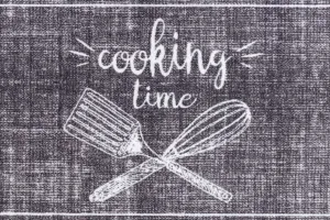 Predložka do kuchyne COOK&WASH Cooking Time 50x150 cm