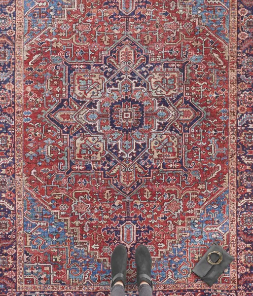 Kusový koberec Nouristan Asmar 104012 Orient red 160x230 cm
