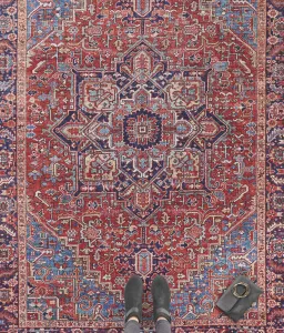 Kusový koberec Nouristan Asmar 104012 Orient red 160x230 cm