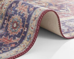 Kusový koberec Nouristan Asmar 104000 Plum red 80x150 cm