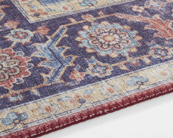Kusový koberec Nouristan Asmar 104000 Plum red 80x150 cm