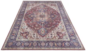 Kusový koberec Nouristan Asmar 104000 Plum red 80x150 cm