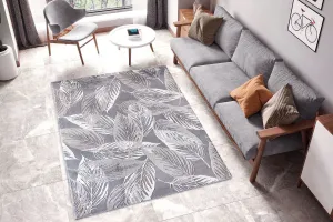 Kusový koberec GRÉTA 1925/97 Sivý 140x200 cm