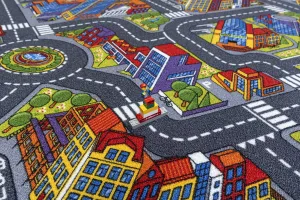 Detský metrážny koberec BIG CITY 97 400 cm